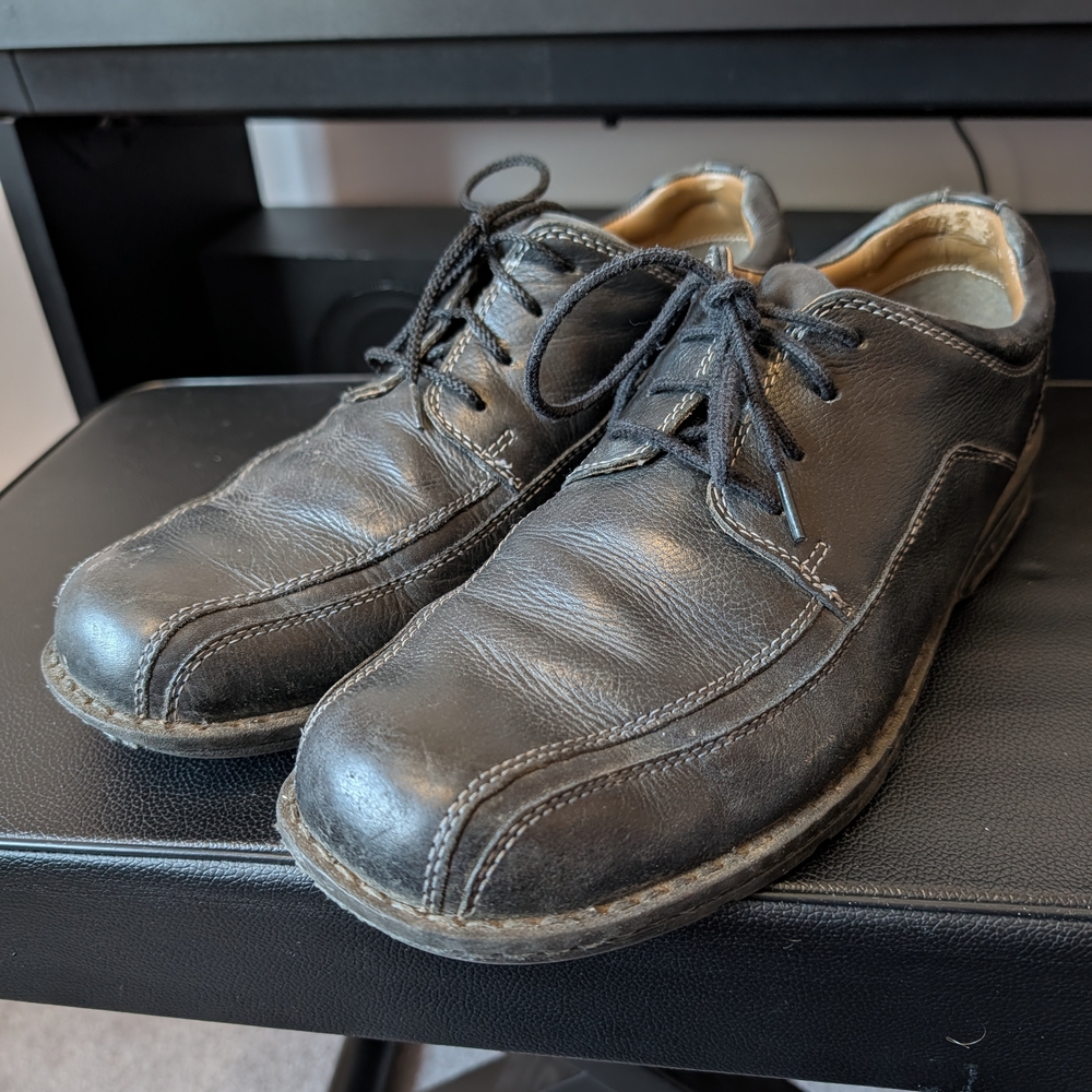 Dockers Men’s 10.5 Leather Oxford Lace‎ Up Comfort Dress Shoes